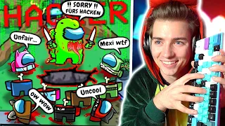 Ich wurde ERWISCHT beim HACKEN...? | Among Us (+Voice Chat)