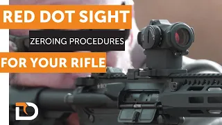 Daily Defense Season 2- EP 27: Sighting In Your Rifle's Red Dot Sight