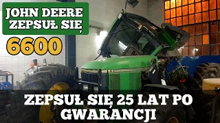 Jednak JOHN DEERE też się psuje - naprawa skrzyni biegów / głęboka orka na 30 cm pod QQ !!!