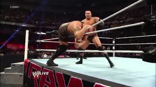 Sheamus & Randy Orton vs. Big Show -  2-on-1 Handicap Match: Raw, April 15, 2013