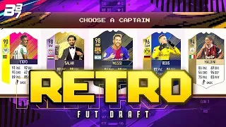 FREE ICON PACKS! RETRO FIFA 18 FUT DRAFT! | FIFA ULTIMATE TEAM