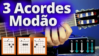 Pot-Pourri Com 3 Músicas Fáceis De Modão Sertanejo No Violão, Com Apenas 3 Acordes e 1 Batida!