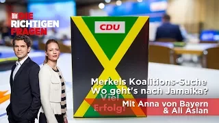 Merkels Koalitions-Suche-Wo geht's nach Jamaika? BILD stellt „Die richtigen Fragen“!