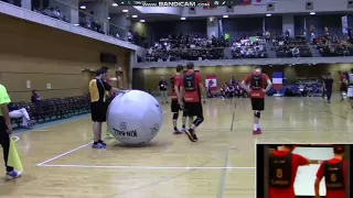 Kin-Ball World Cup 2017 Japan - Canada / France / Belgique H Prolongation