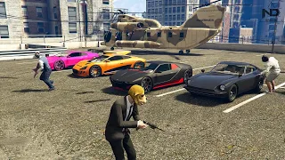 [LIVE] GTA 5 Online - Phi Vụ Trộm Siêu Xe Bằng Trực Thăng Quân Đội