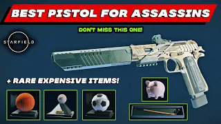 BEST ASSASSIN PISTOL IN STARFIELD | How to Get Best SILENCED Gun & Expensive Rare Items! Guide!