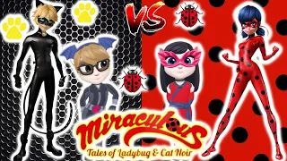 My Talking Angela 2/// Cat Noir Vs Miraculous 😻😻 Vs 🐞🐞..and Angela 2