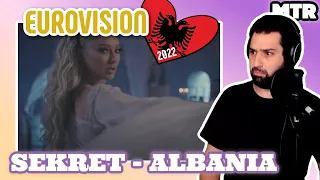 Albania Eurovision 2022 Reactionalysis (reaction) - Music Teacher analyses Ronela Hajati - Sekret