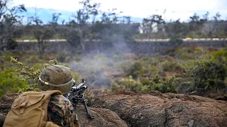 US Marines fix Bayonet for Platoon attack | Bougainville II