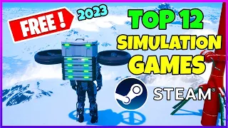 Top 12 FREE Simulation Games on Steam🔥 - 2023 (Free-to-Play)