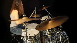 Phil Collins Easy Lover drum cover by Sina