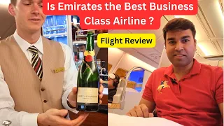 Emirates Business Class Flight Review A380 | Best Business Class Airline ?