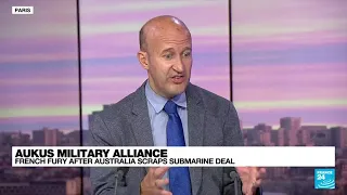 AUKUS military alliance: Livid France pushed-out of a multi-billion euro submarine deal