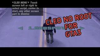 GTA 3 Клео без рут на андроид/ GTA 3 Cleo no root for android