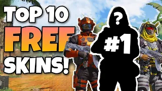 My TOP 10 Favorite FREE Character Skins in Call of Duty Mobile! COD Mobile