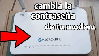 CAMBIA LA CONTRASEÑA DE TU MODEM MEGACABLE NOKIA