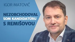 Igor Matovič: Šimečka je arogantný, na opozičné protesty nechodím