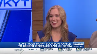 Dr Everette McCorvey and Samantha Goette Love Your Pappy Bourbon Raffle for UK Opera Theater