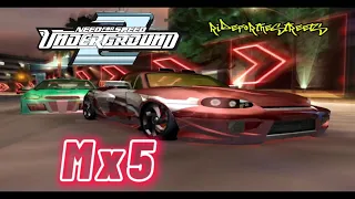 Need For Speed Underground 2 | Tuning & Race |  Mazda Miata Mx5  | Dolphin Emulator Android