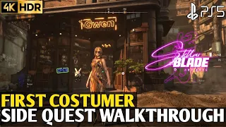 Side Quest First Customer STELLAR BLADE Unlock Hairstyle | Stellar Blade First Customer Walkthrough