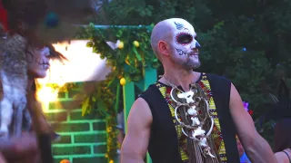 Santa Muerte Carnival - Drums & Dancing. Ukraine, Kiev - celebrating the Day of the Dead. Kyiv 2019