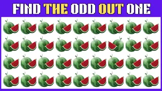 FIND THE ODD EMOJI OUT in this Odd Emoji Puzzle! | Find The Odd Emoji Quizzes | Spot the Odd Emoji