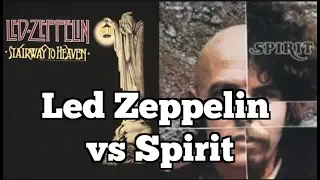 LED ZEPPELIN vs SPIRIT Lawsuit | Stairway To Heaven Comparison