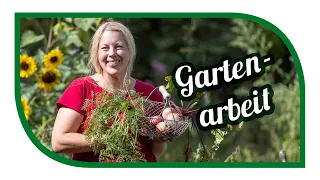 Säen und Pflanzen für den Winter | Gartenarbeiten auf dem Hof und im Garten im September