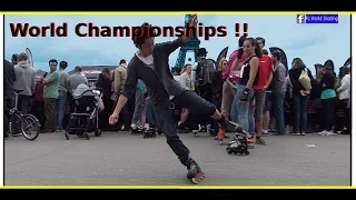 Roller Skating Tutorial patinaje Freestyle - Slide World Championships Paris 2014 (seba skates)