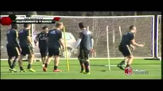 Milanello Allenamento 09-03-2014