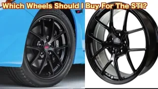 Which Wheels Should I Buy For The 2019 WRX STI?