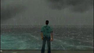 GTA Vice City Rain Ambience 1 Hour