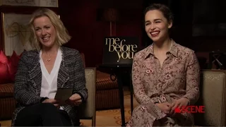 Emilia Clarke & Jojo Moyes - "ME BEFORE YOU" Interview!