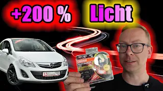 Osram Nightbreaker +200% im Opel Corsa D | Glühbirne Wechseln |