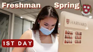 We Back in Business | First Day of Harvard Freshman Spring