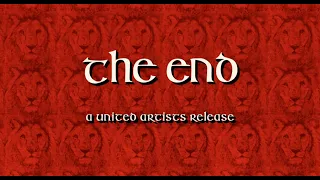 The End/A UA Release (1957) (The Princess Who Never Smiles closing variant) [FIRST VIDEO OF 2023]