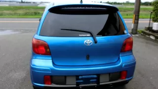 KS AUTO EXPORTS 2004 Vitz RS blue