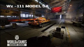 Wz 111 5A in Kasserine: 7,9K DAMAGE: World of tanks | Wot console