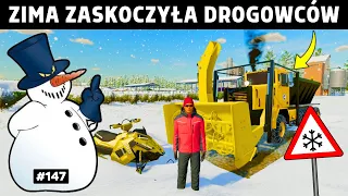 ZIMA ZASKOCZYŁA DROGOWCÓW! ❄️ WIELKA ŚNIEŻYCA 👉 0$ START na mapie NO MAN'S LAND #147