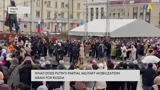 Fleeing as always – real Russian protests, yet not against the war but against forcible mobilization