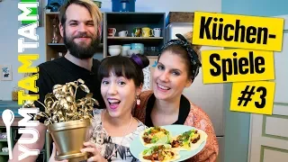 Lustige Küchenspiele #03 // Vegetarische Tacos // #yumtamtam