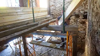 #32 - An Emotional Week Putting in the First New Floor Joist & Saying Goodbye to the Staircase