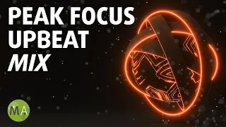 Upbeat Study Music Mix - Peak Focus Isochronic Tones, Techno House