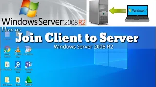 Joining Client Computer to Server/Server 2008/Server 2008R2