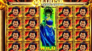 Conquer Big Wins with IGT's MEDUSA Queen of Stone  Unveils the Riches!#slotmachine #casino #jackpot