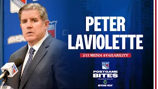 NYR vs NJD: Peter Laviolette Postgame Media Availability | March 11, 2024