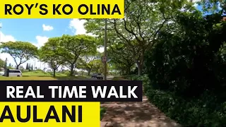 Real-Time Walk from Aulani To Roy's , Ko Olina Golf Course