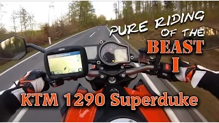 Pure riding of The Beast 1 │ KTM 1290 Superduke R (60 FPS)