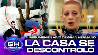 GRAN HERMANO EN VIVO - RESUMEN DEL LAUCHA | CONGELADO de Daniela y Thiago + Furia y Mauro JUNTOS