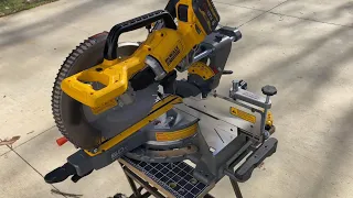 NEW DeWalt 60v 12” Miter saw review!